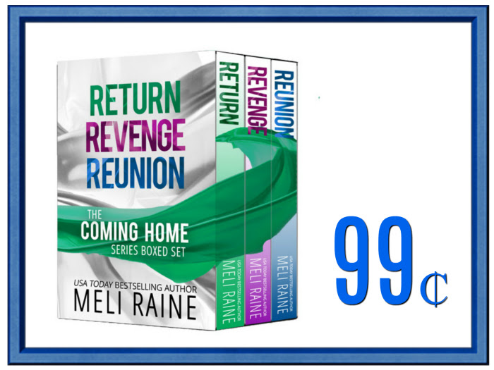Sale: The Coming Home Series by Meli Raine
