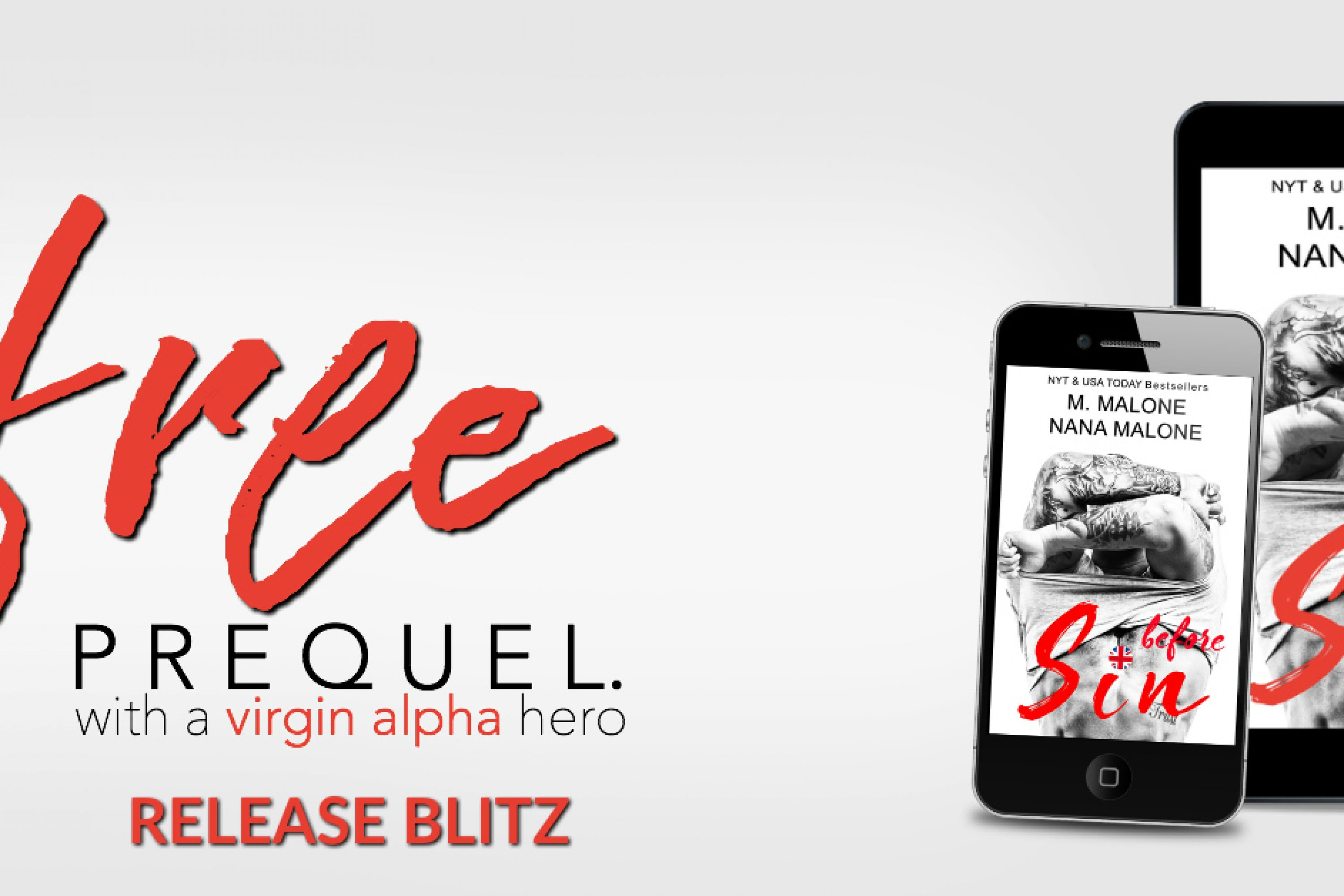 Release Blitz: Before Sin by M. Malone, Nana Malone