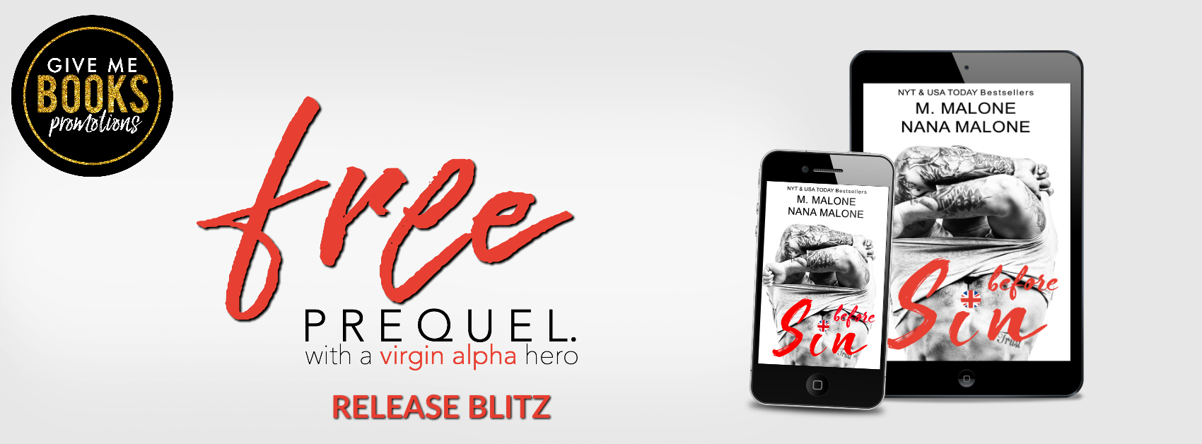 Release Blitz: Before Sin by M. Malone, Nana Malone