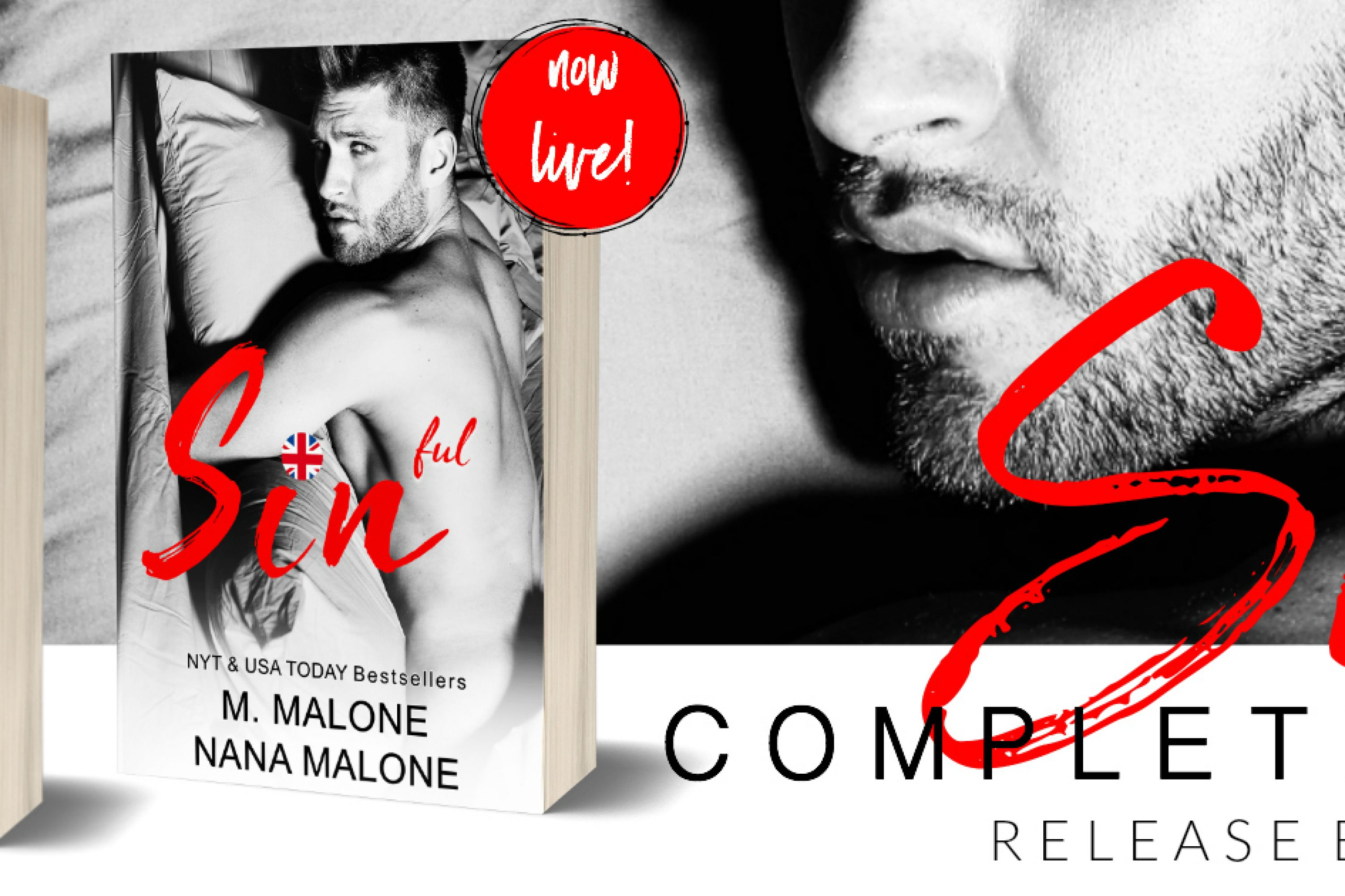 Release Blitz: Sinful by M. Malone and Nana Malone