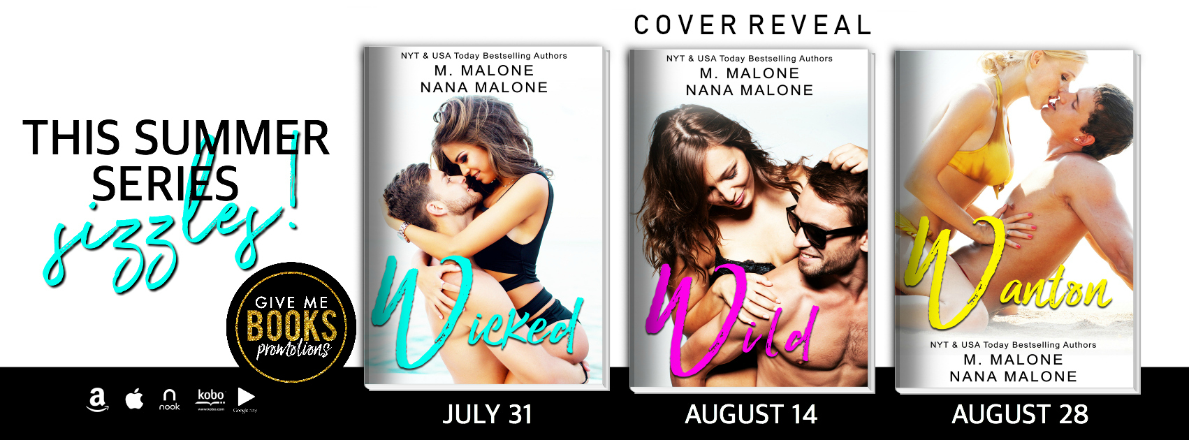 Cover Reveal: Wicked, Wild, and Wanton by M. Malone and Nana Malone