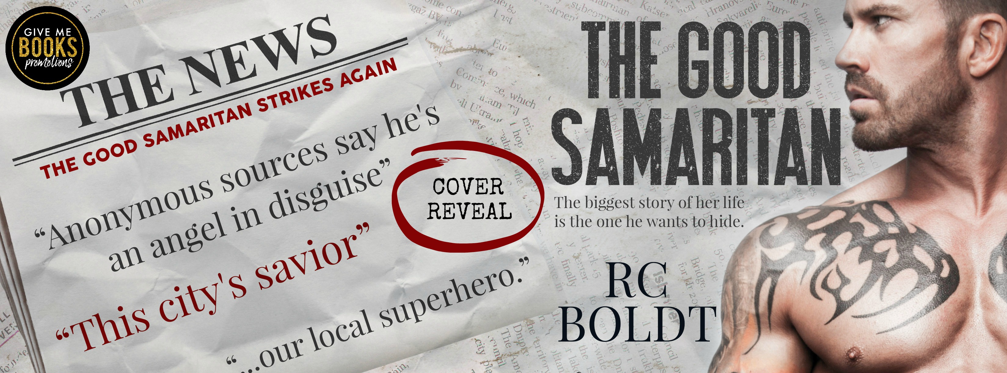 Cover Reveal: The Good Samaritan by RC Boldt
