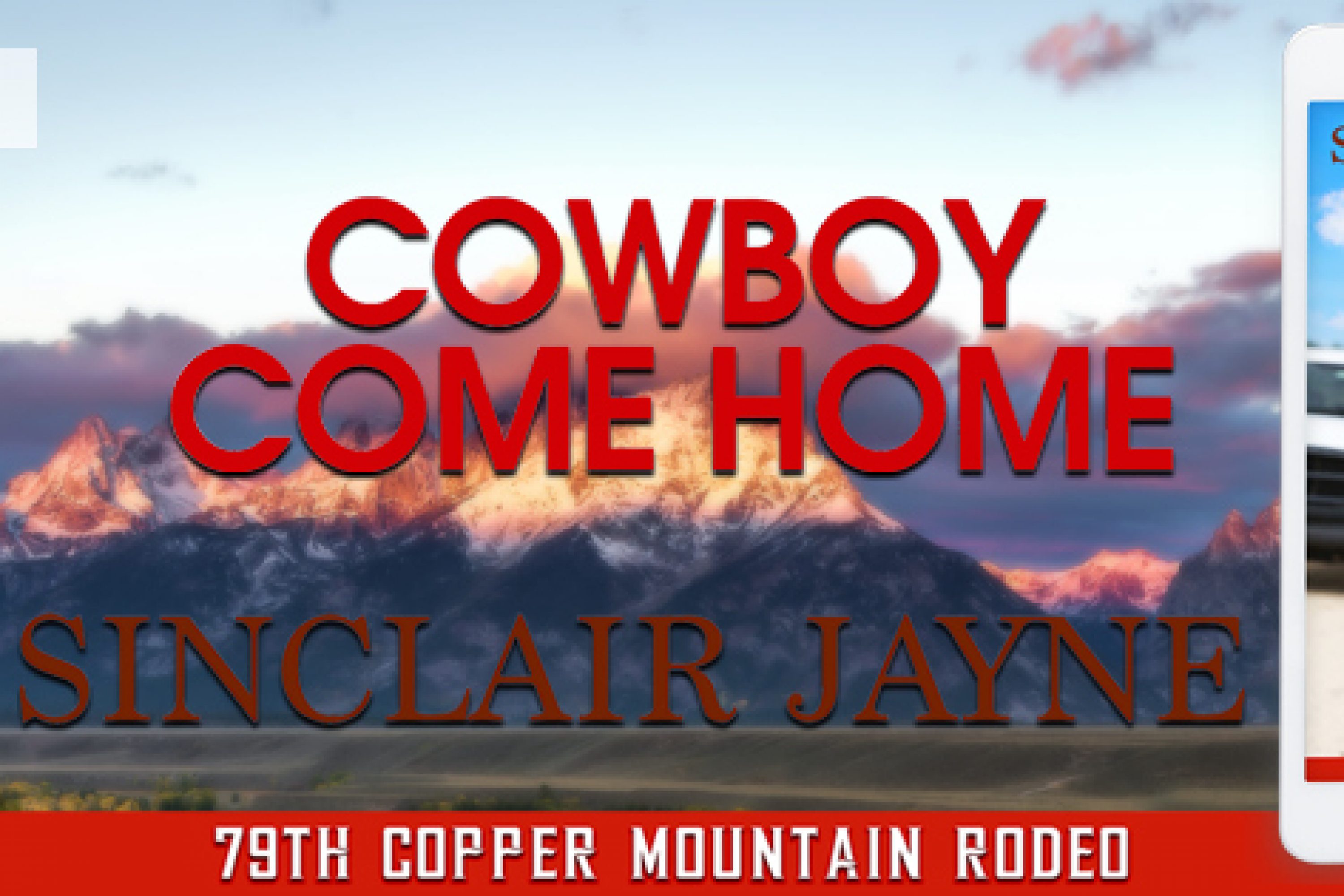 Release Blitz: Cowboy Come Home by Sinclair Jayne