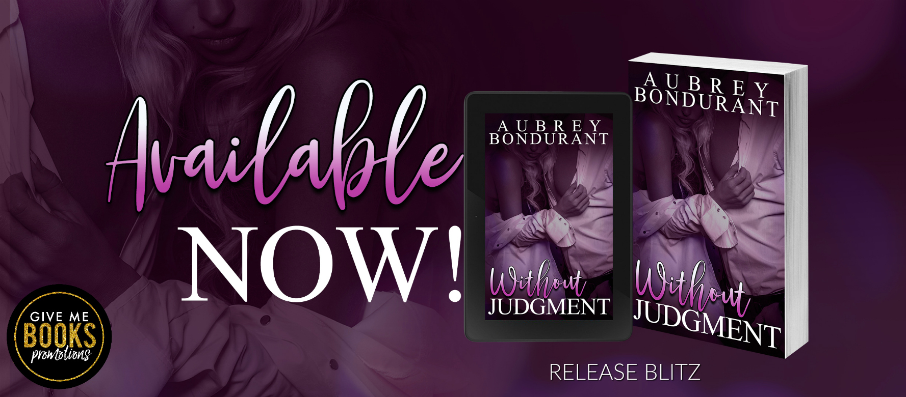Release Blitz: Without Judgment by Aubrey Bondurant