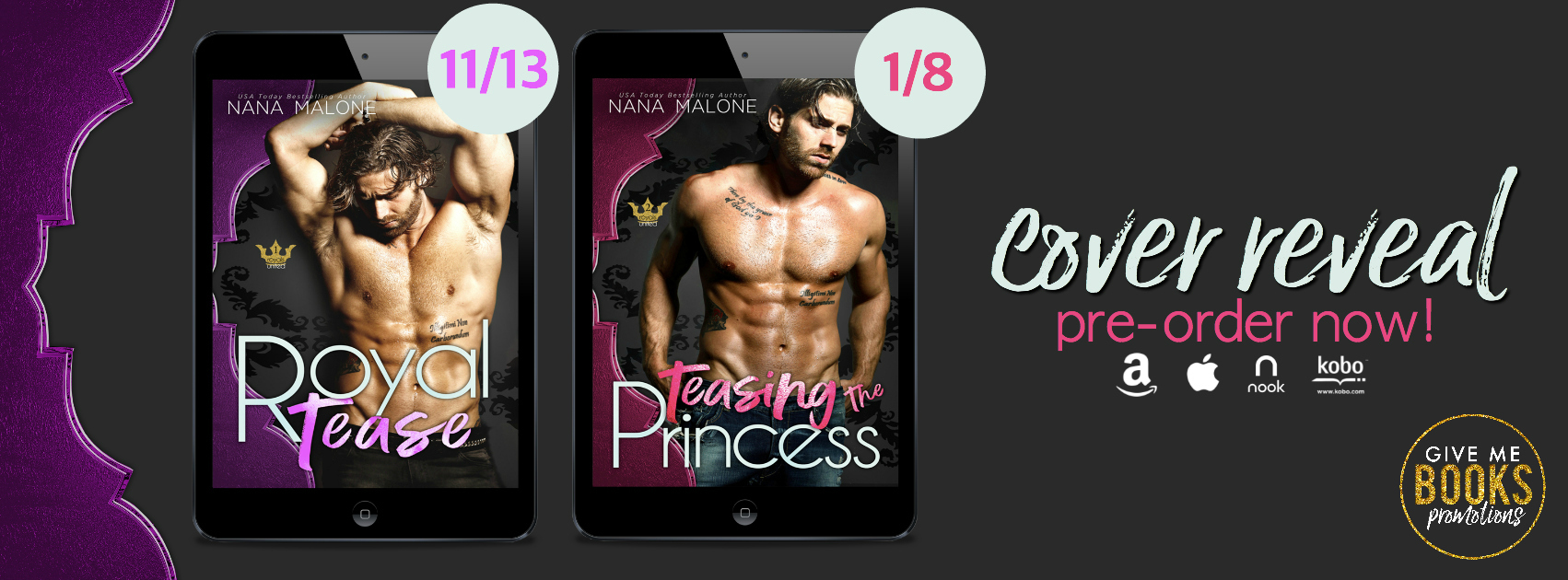 Dual Cover Reveal: Royals United Duet by Nana Malone