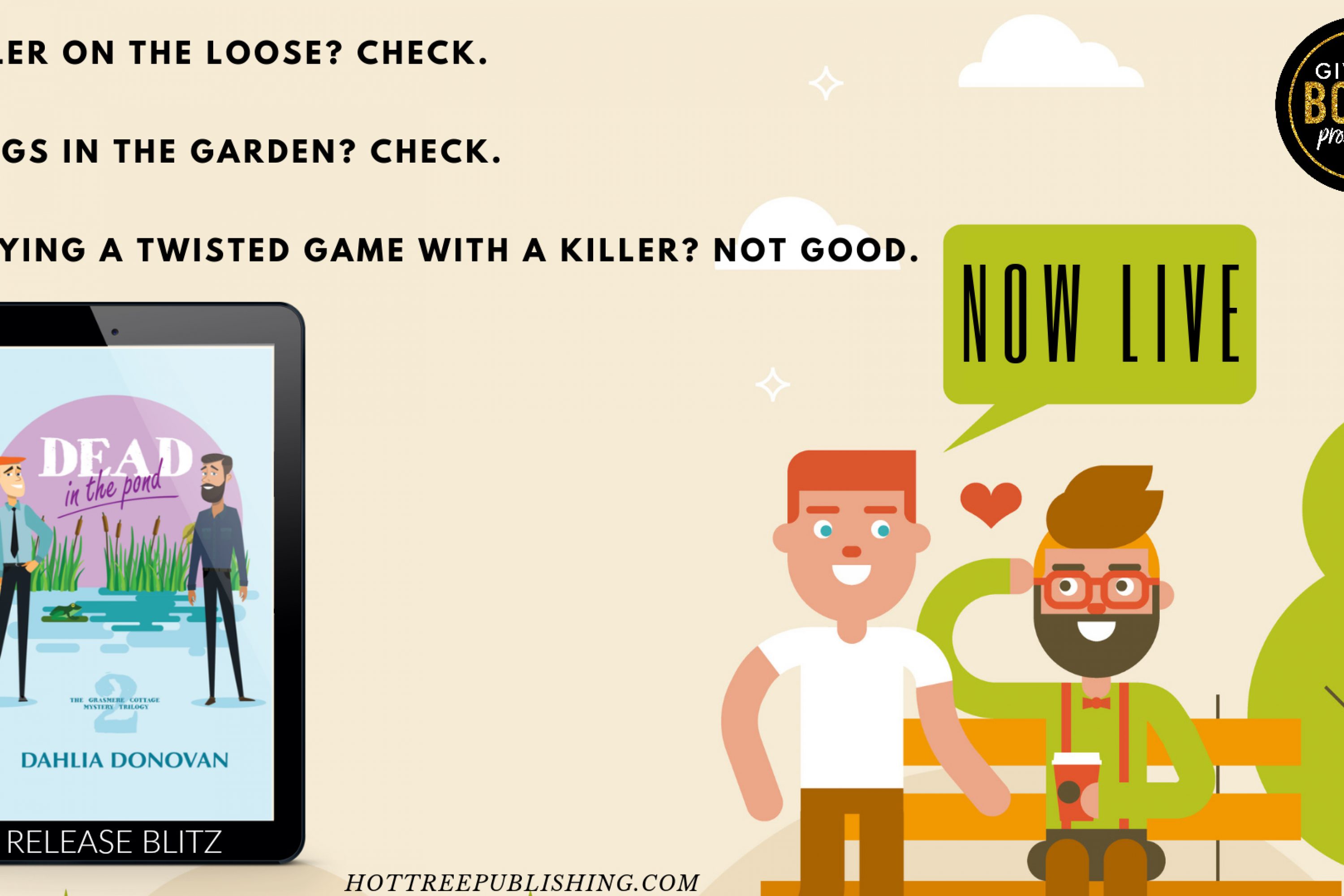 Release Blitz: Dead in the Pond by Dahlia Donovan