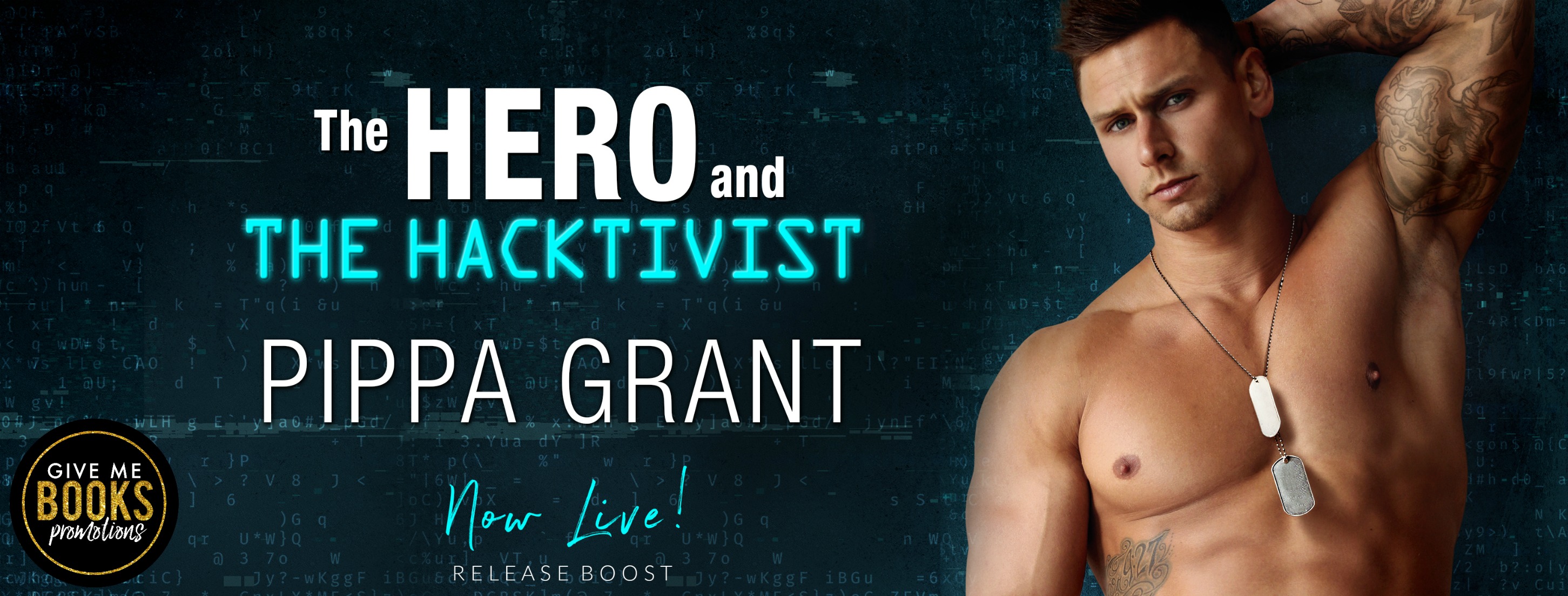 Release Boost: The Hero and the Hacktivist by Pippa Grant