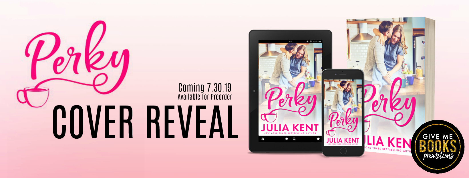 Cover Reveal: Perky by Julia Kent