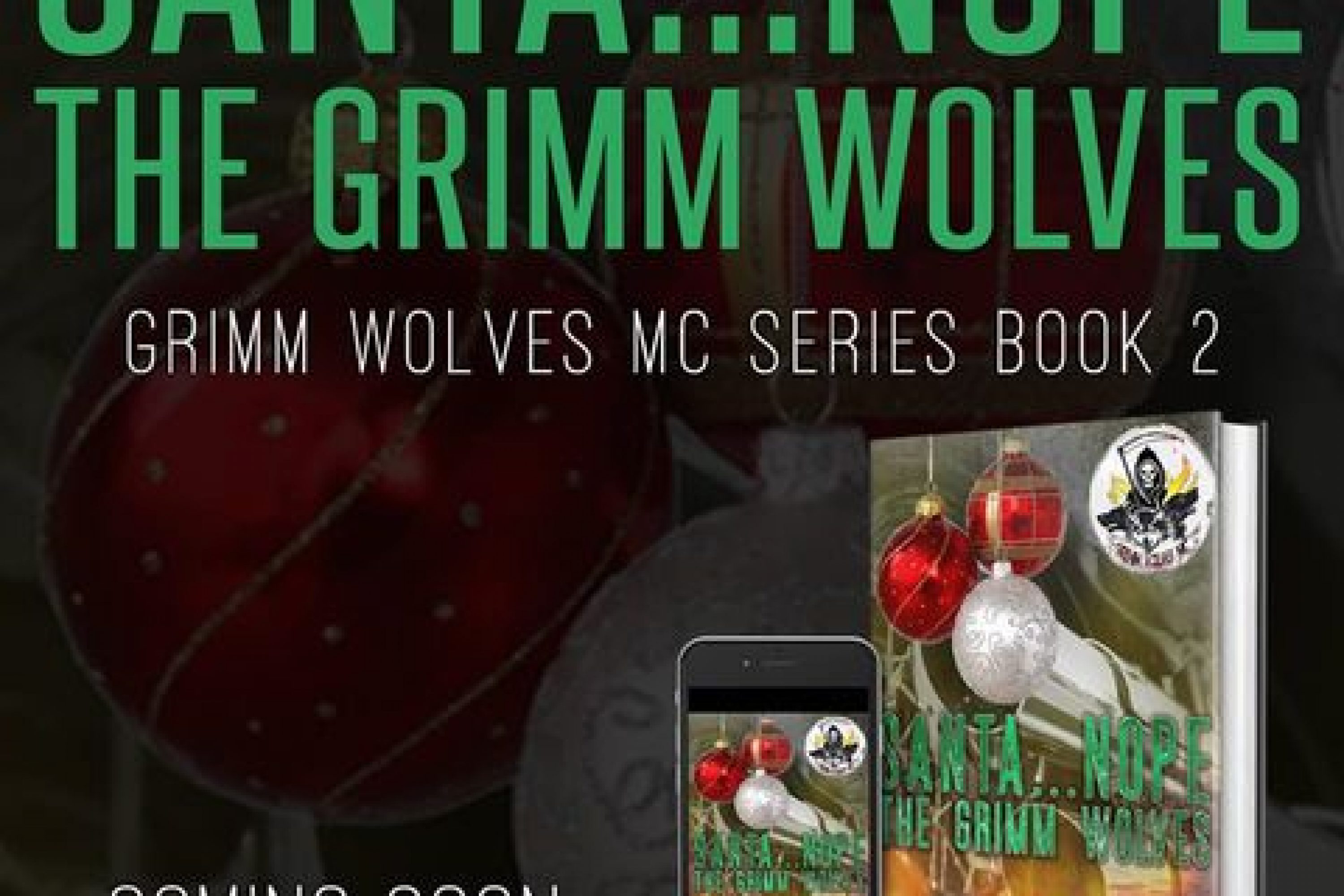Cover Reveal: Santa…Nope The Grimm Wolves by D M Earl
