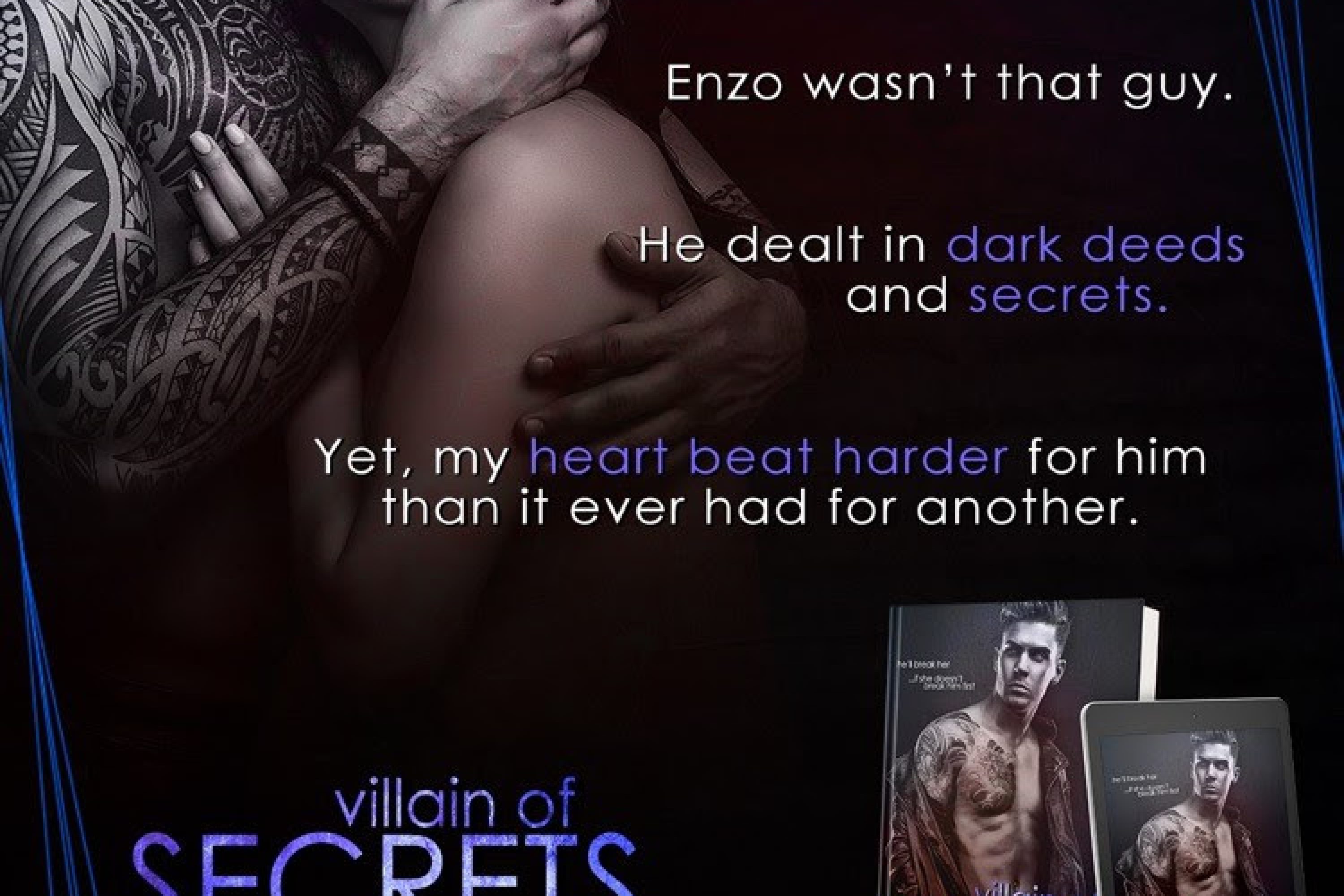 Teaser Reveal: Villain of Secrets by L. A. Cotton
