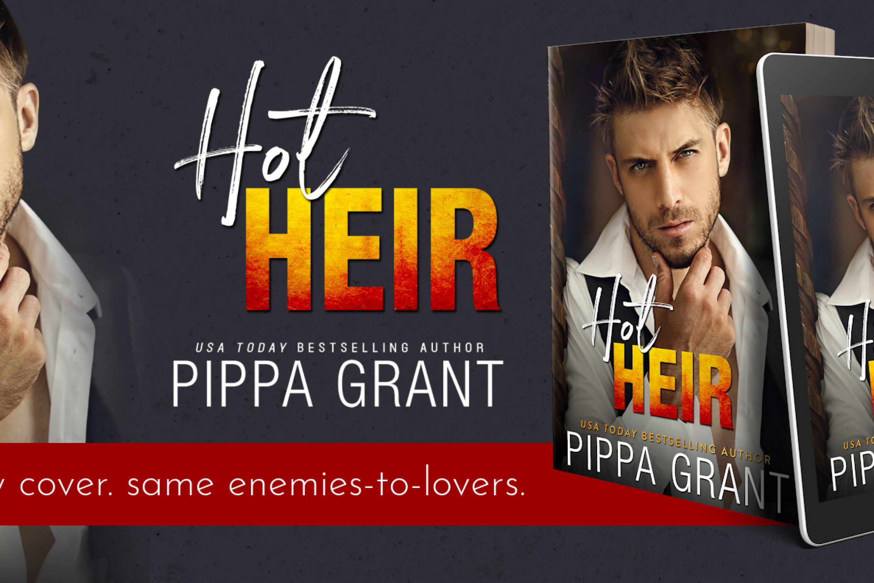 Cover Re-Reveal: Hot Heir by Pippa Grant