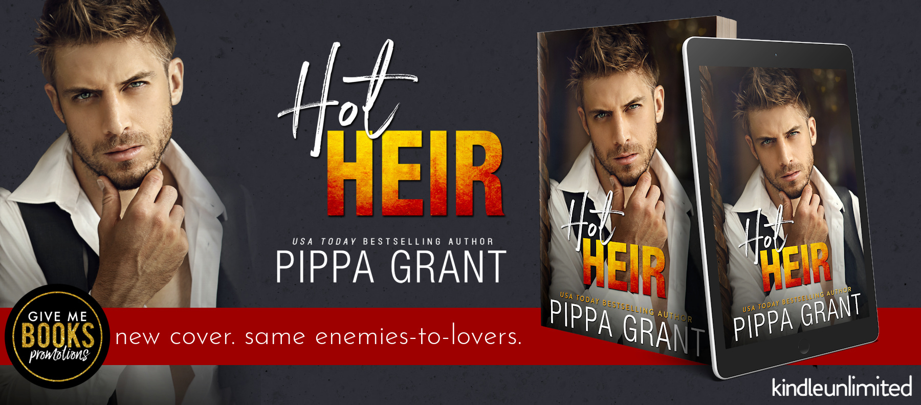 Cover Re-Reveal: Hot Heir by Pippa Grant