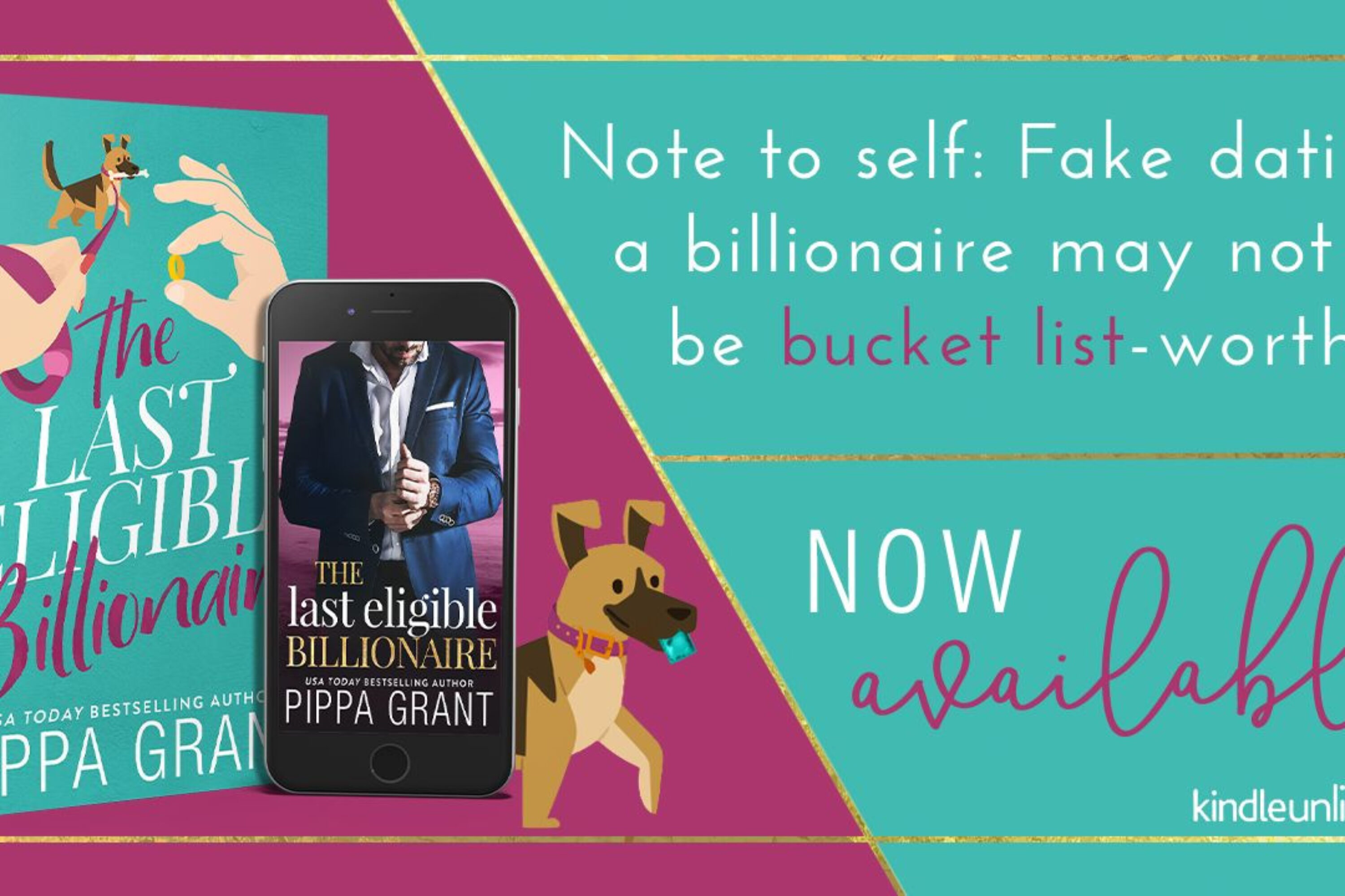 Release Boost: The Last Eligible Billionaire by Pippa Grant