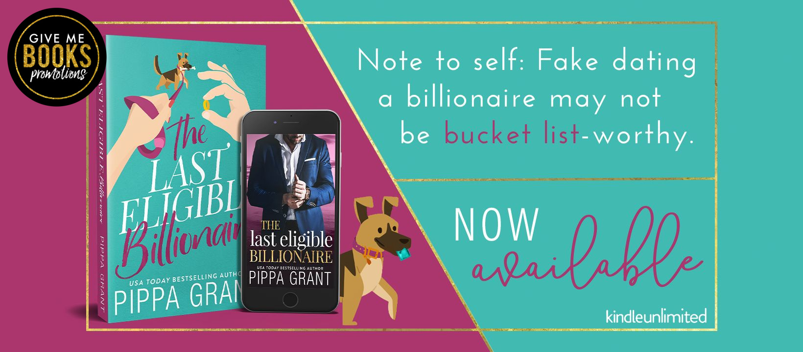 Release Boost: The Last Eligible Billionaire by Pippa Grant