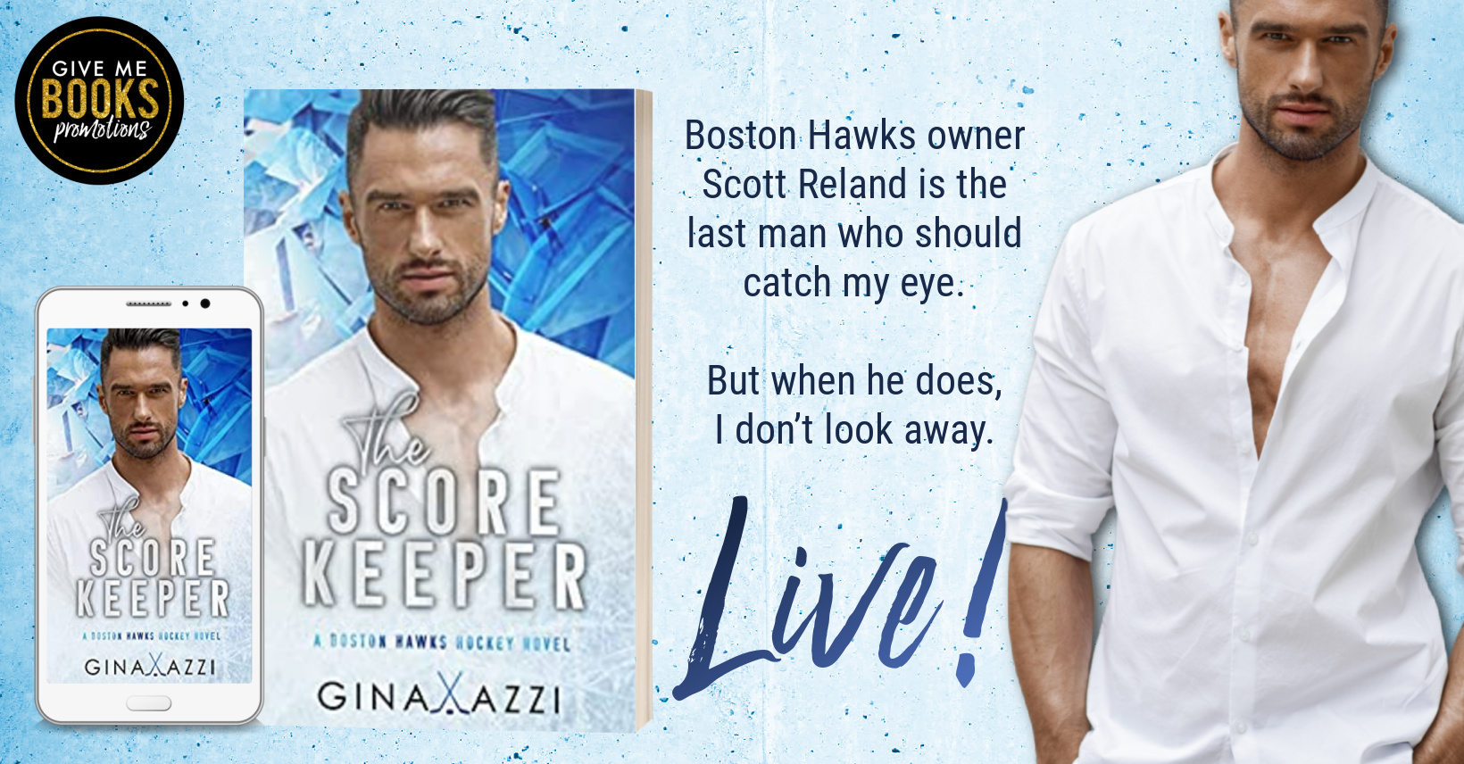 Release Blitz: The Score Keeper by Gina Azzi