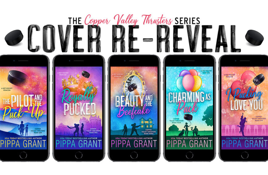Cover Re-Reveal: Copper Valley Thrusters Series by Pippa Grant