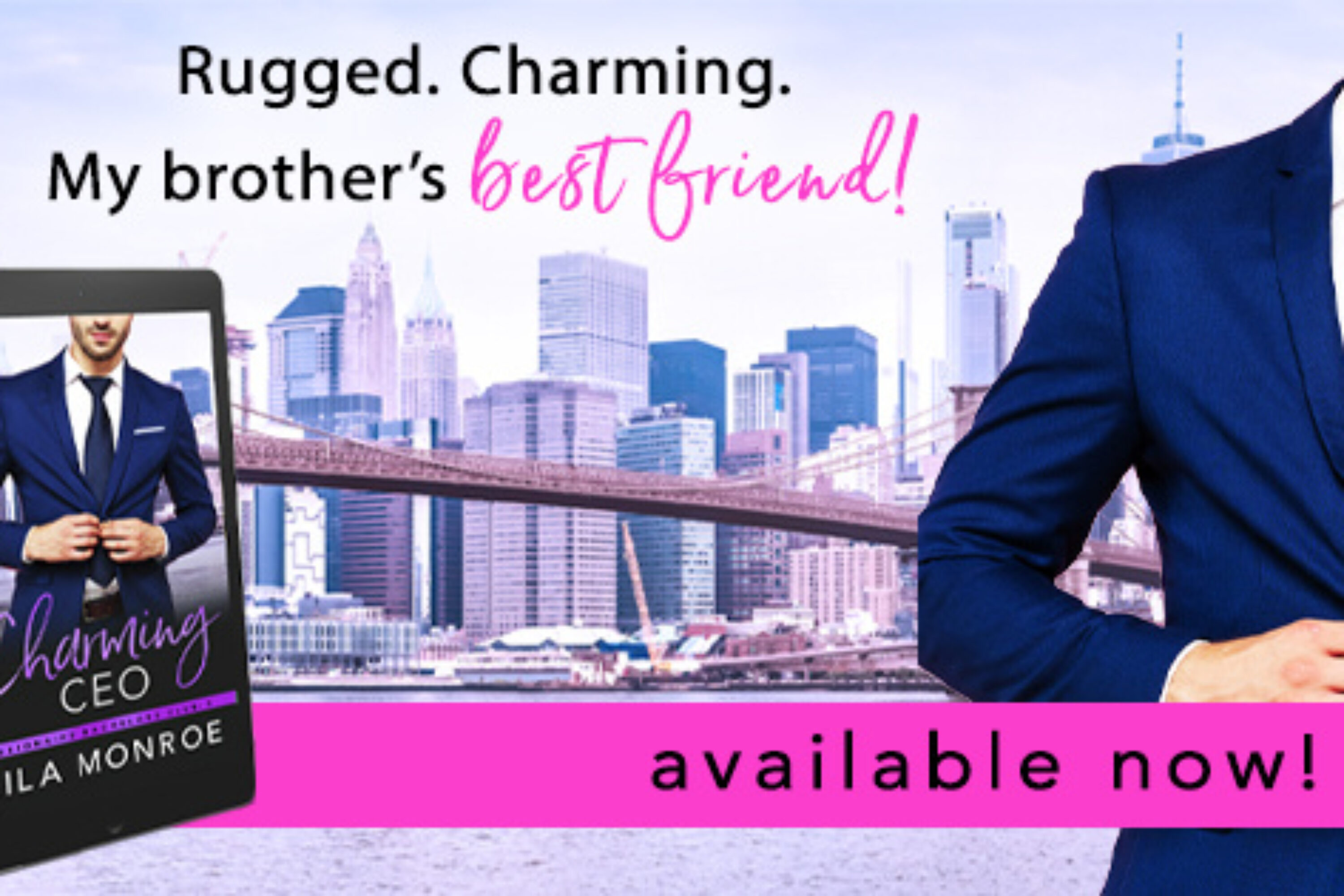 Release Blitz: Charming CEO by Lila Monroe