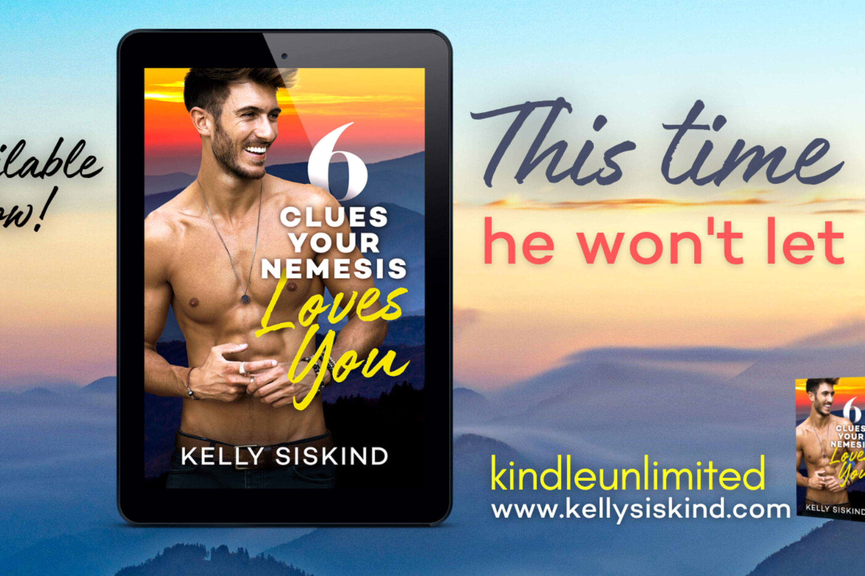 Release Blitz: 6 Clues Your Nemesis Loves You by Kelly Siskind