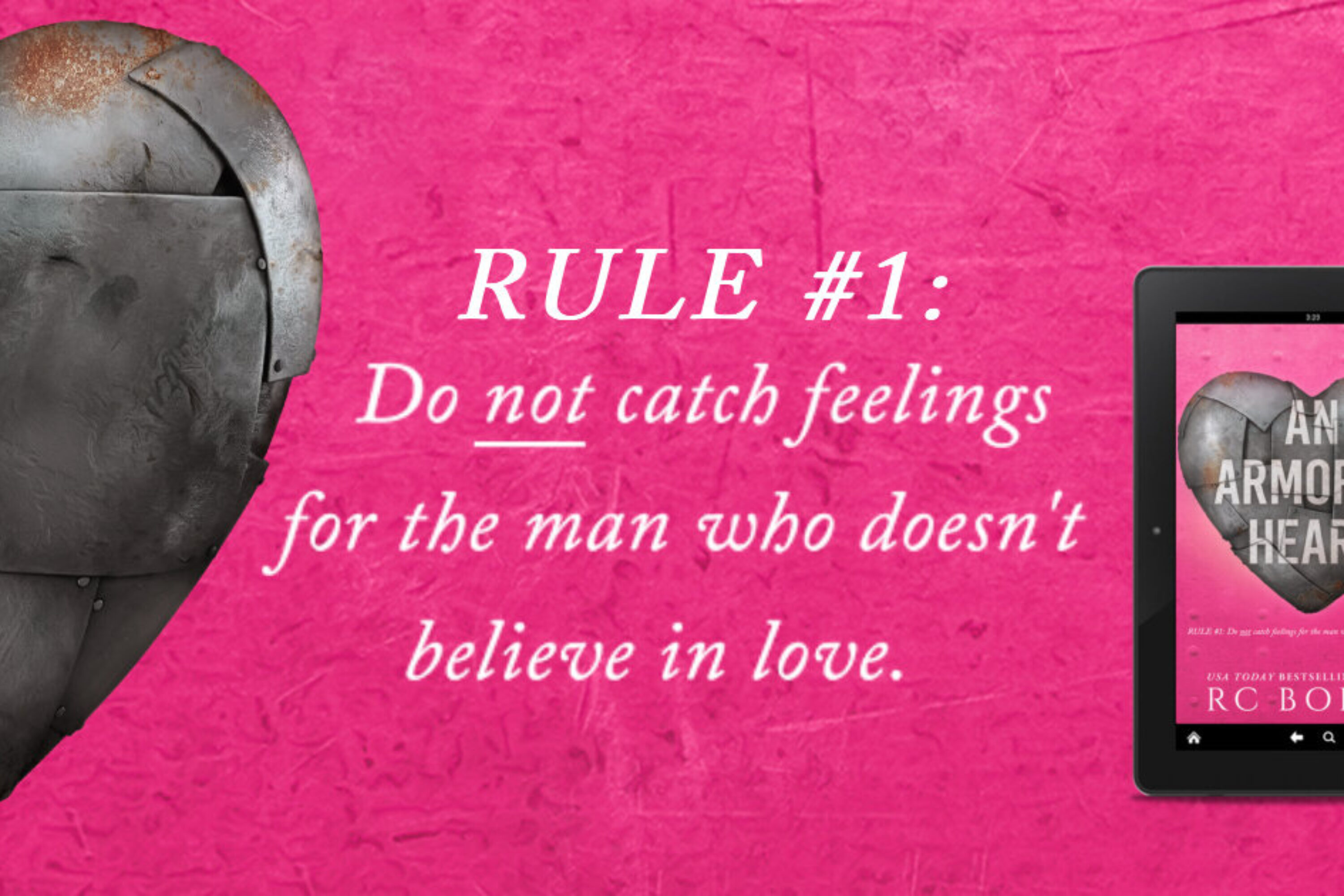Release Blitz: An Armored Heart by RC Boldt